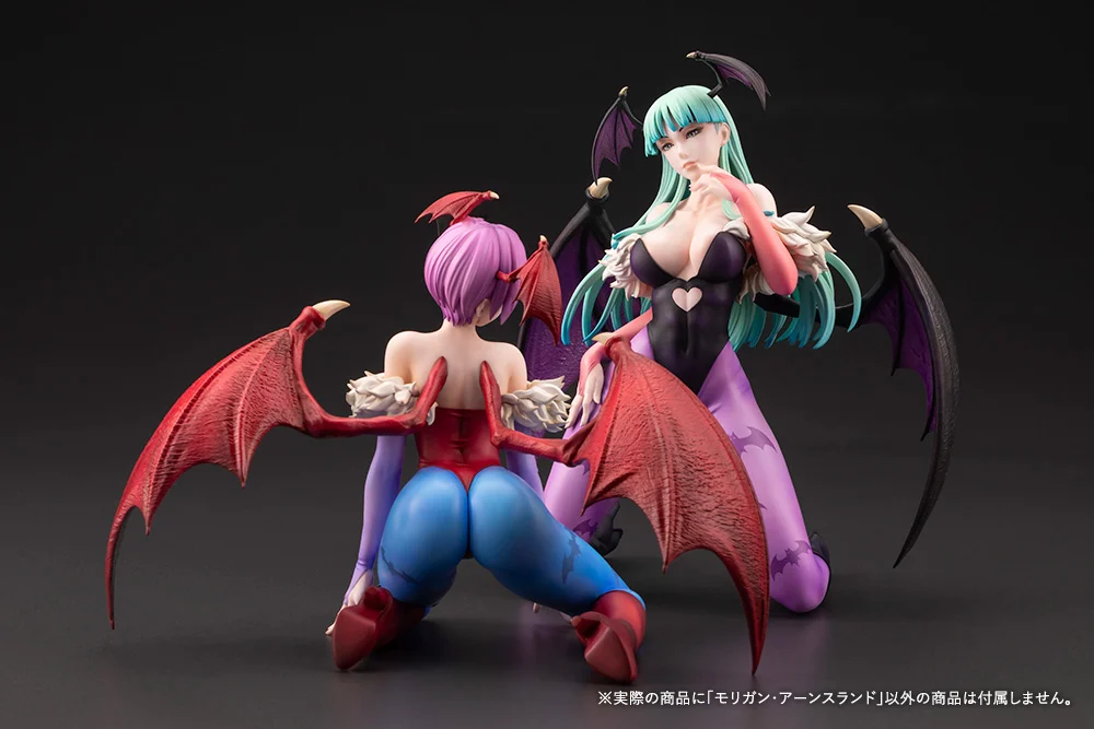 Darkstalkers Morrigan and Lilith Scale Figures4