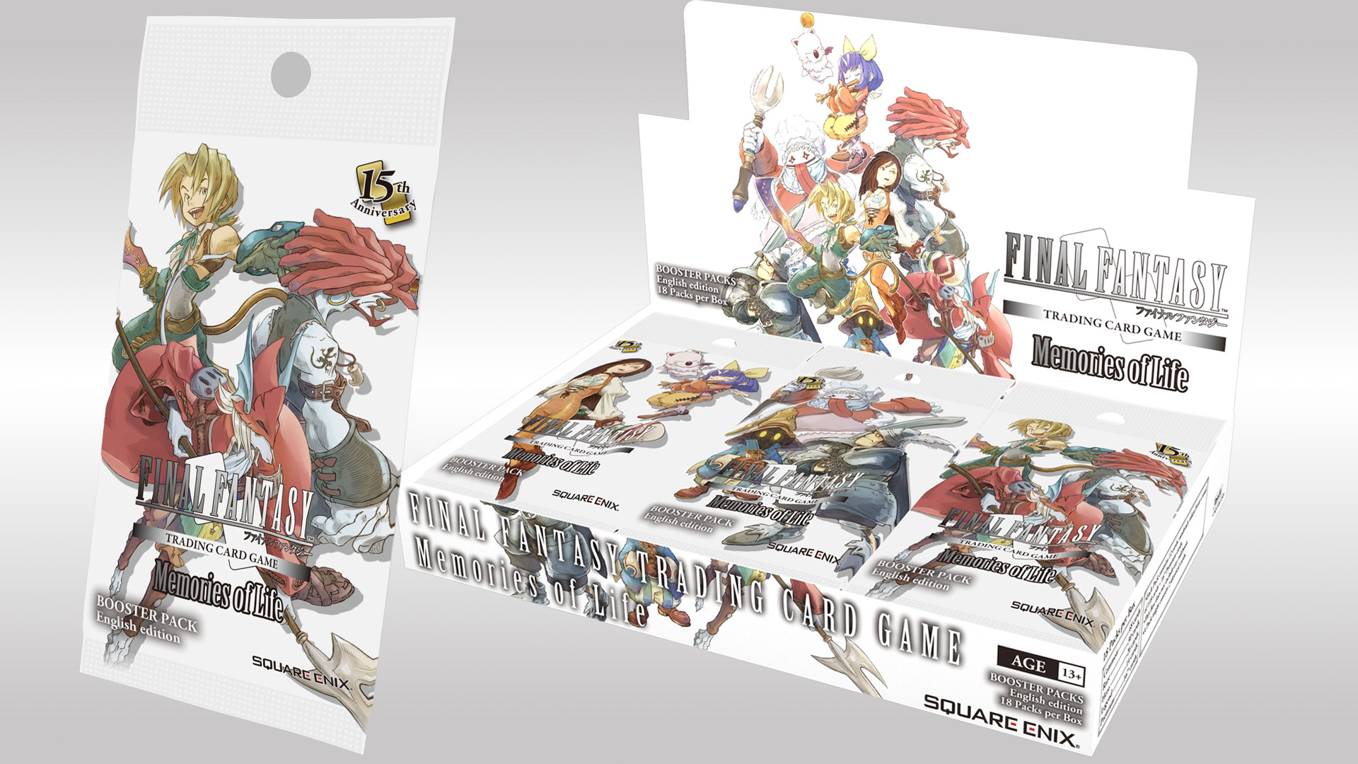 Final Fantasy TCG Memories of Life Booster Set 1
