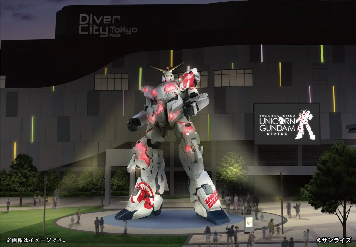 GUNDAM STATUE ODAIBA CLOSURE 2