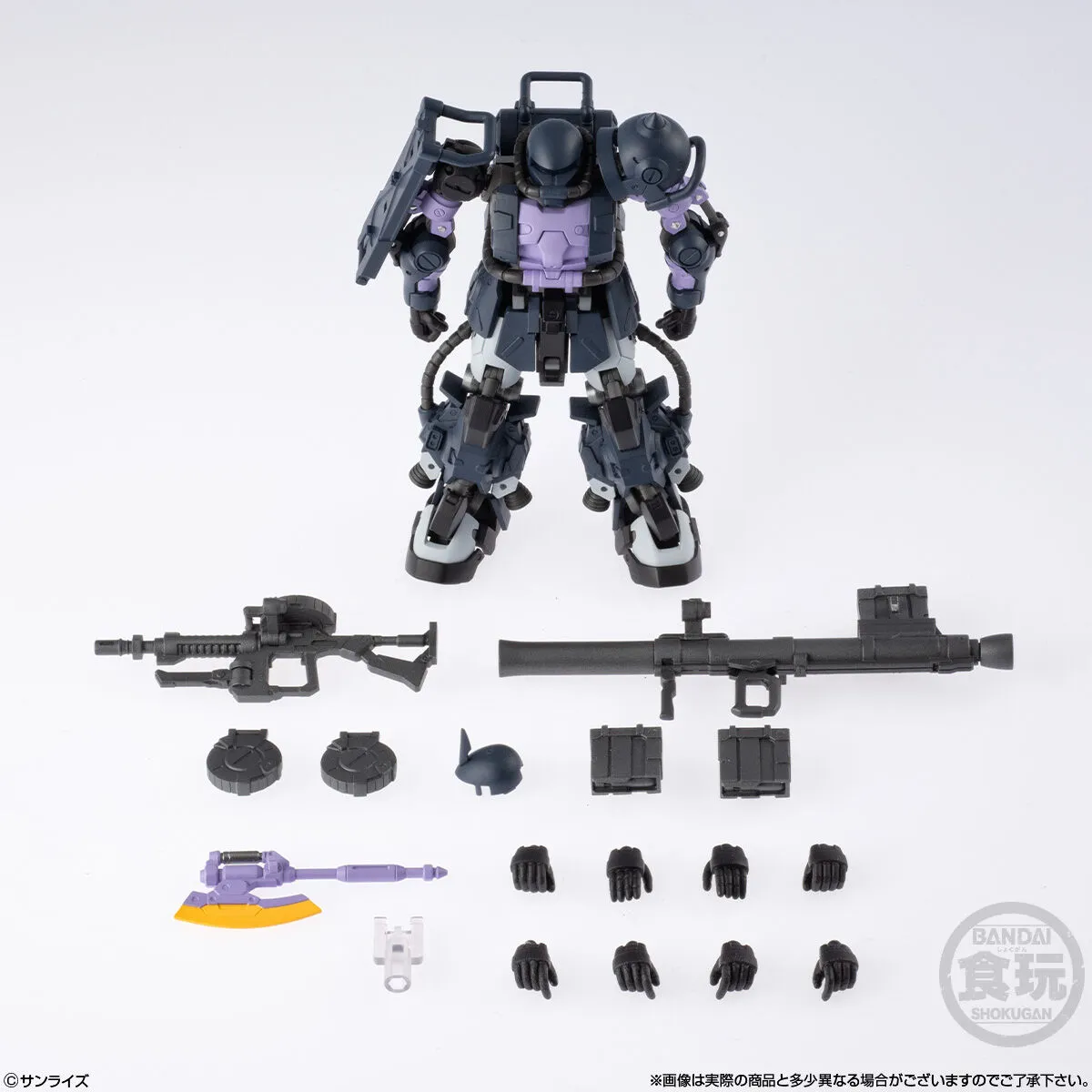 Gundam Artifact PRO High Mobility Type Zaku II (Black Tri Stars Custom) 10