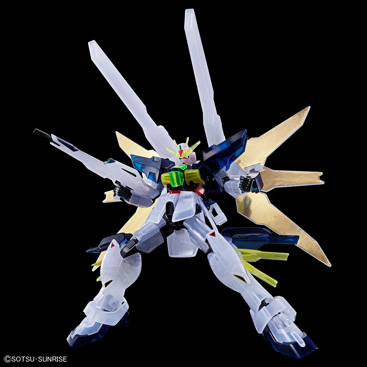 HG 1144 Gundam Double X [Clear Color] gunpla 1
