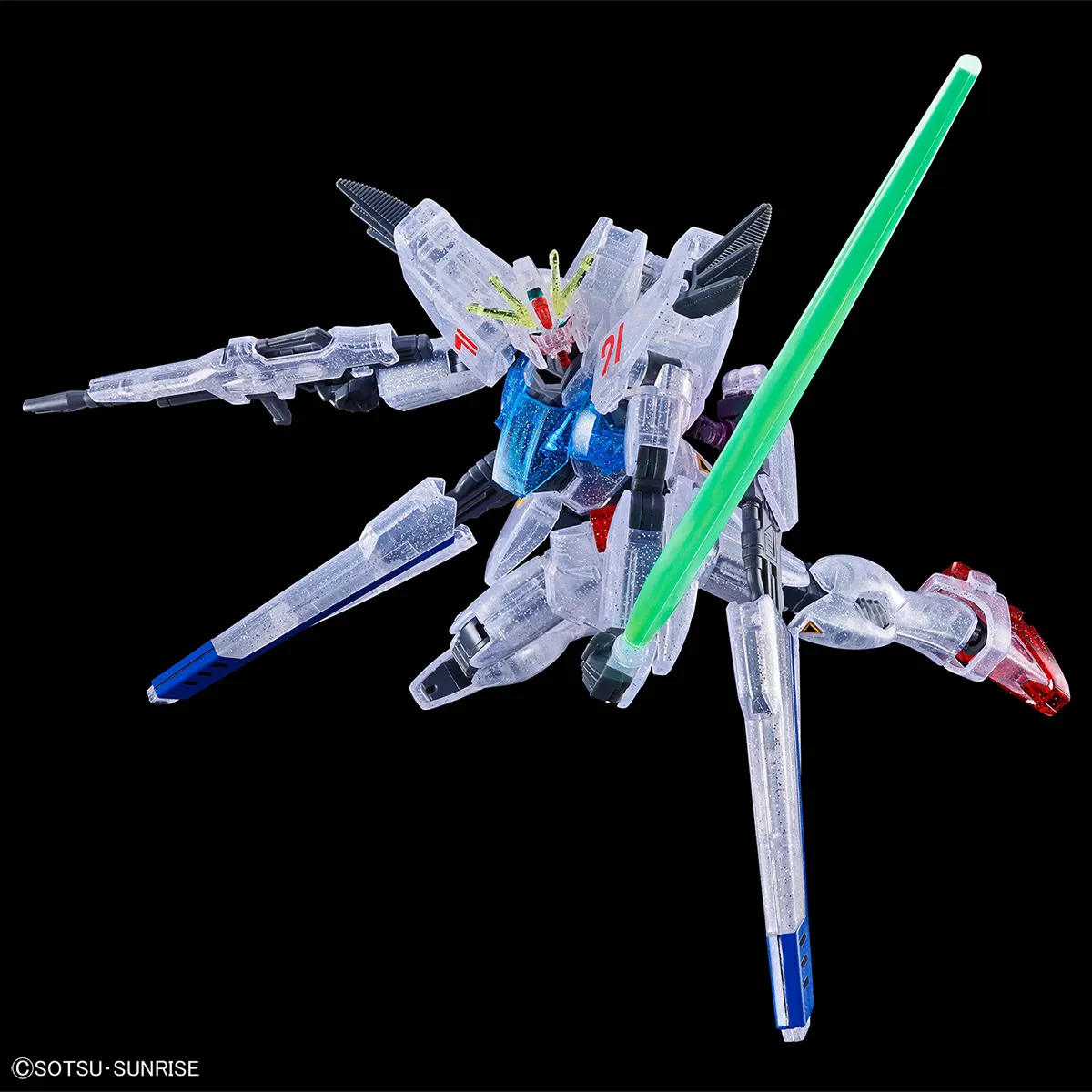 HG 1144 Gundam F91 [Afterimage Clear Ver.] 1