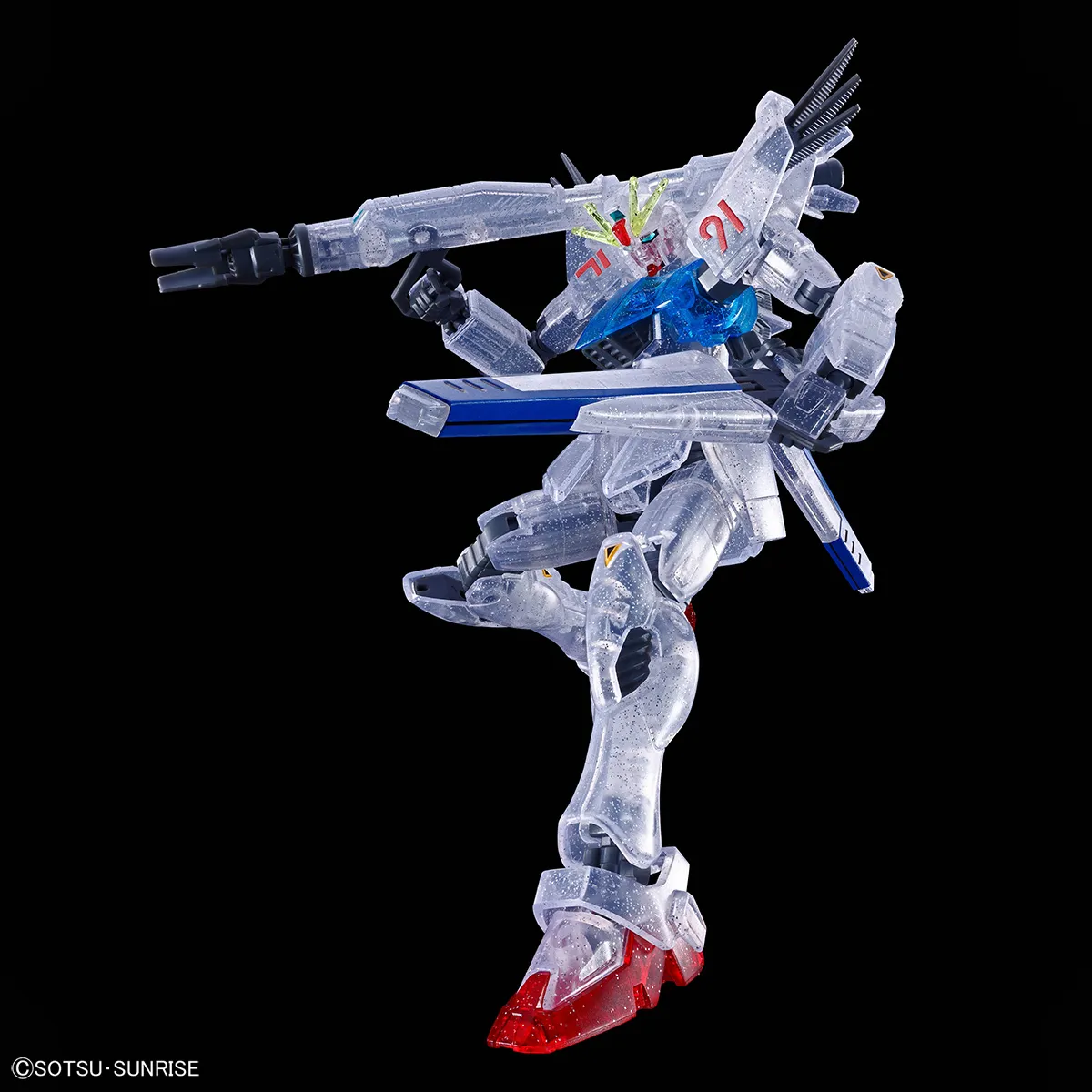 HG 1144 Gundam F91 [Afterimage Clear Ver.] 2
