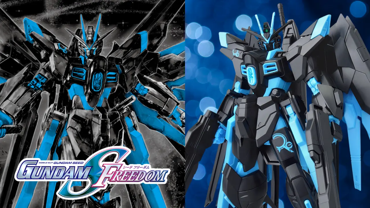 HG 1144 Mighty Strike Freedom Gundam Recirculation ColorNeon Blue 00