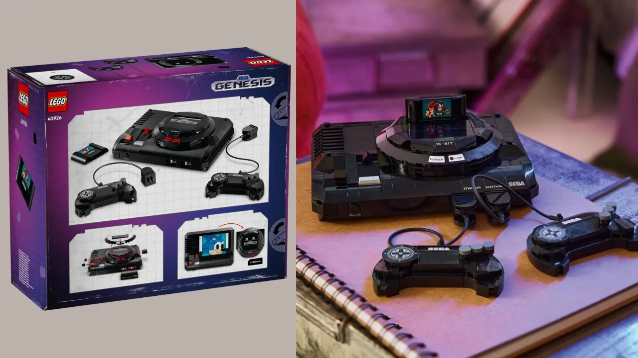 LEGO SEGA Genesis Mega Drive Set