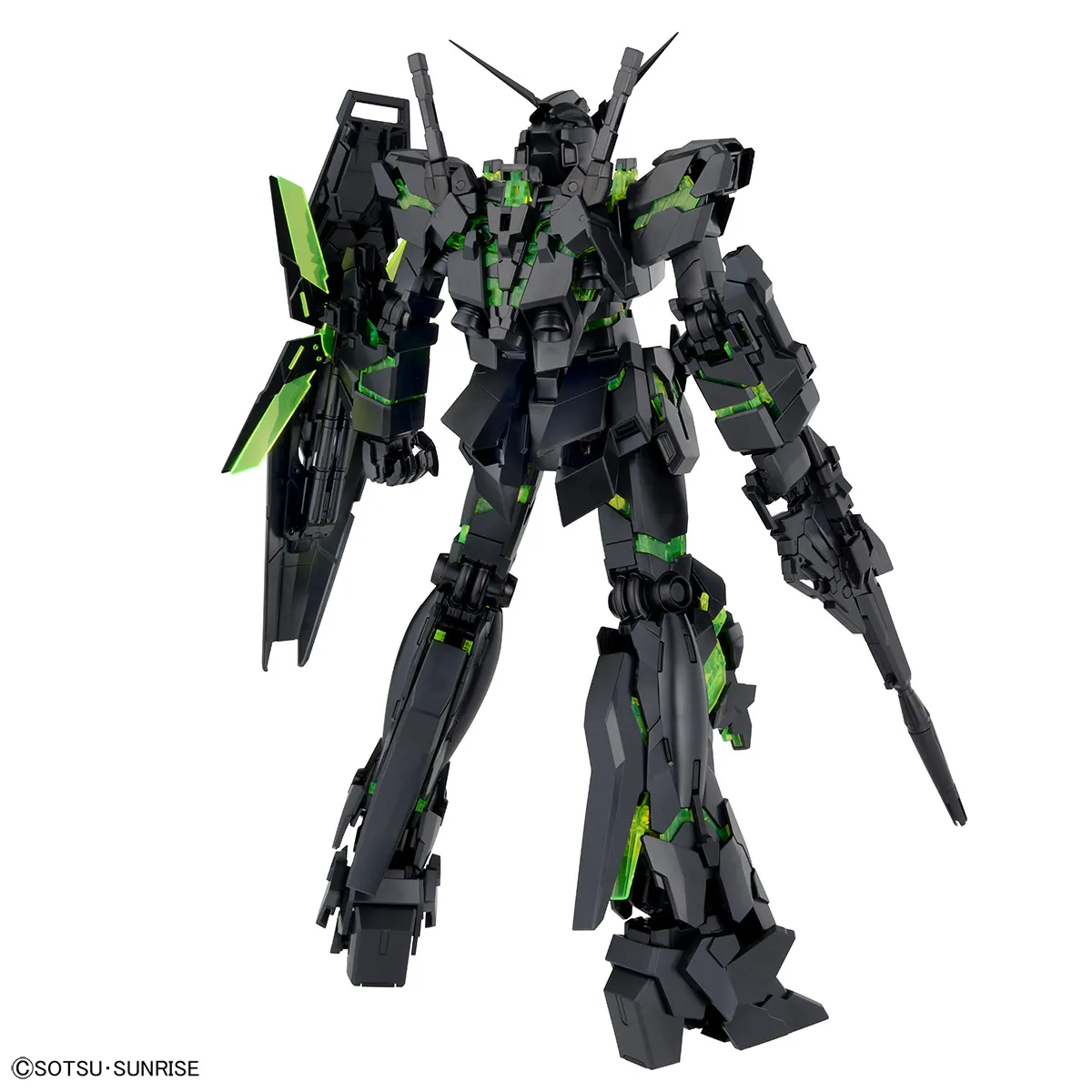 MG 1100 Unicorn Gundam [Recirculation ColorClear Neon Green] 2