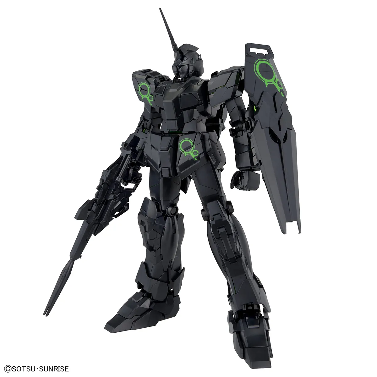 MG 1100 Unicorn Gundam [Recirculation ColorClear Neon Green] 3