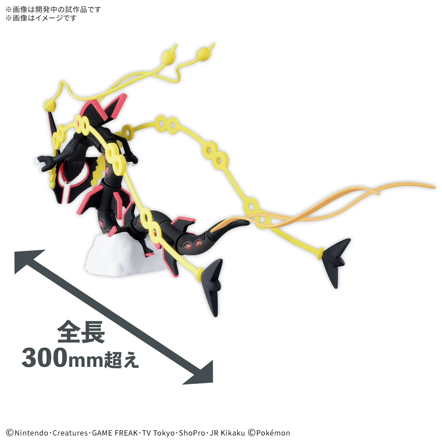 POKEMON RAYQUAZA BLACK PLAMO 1