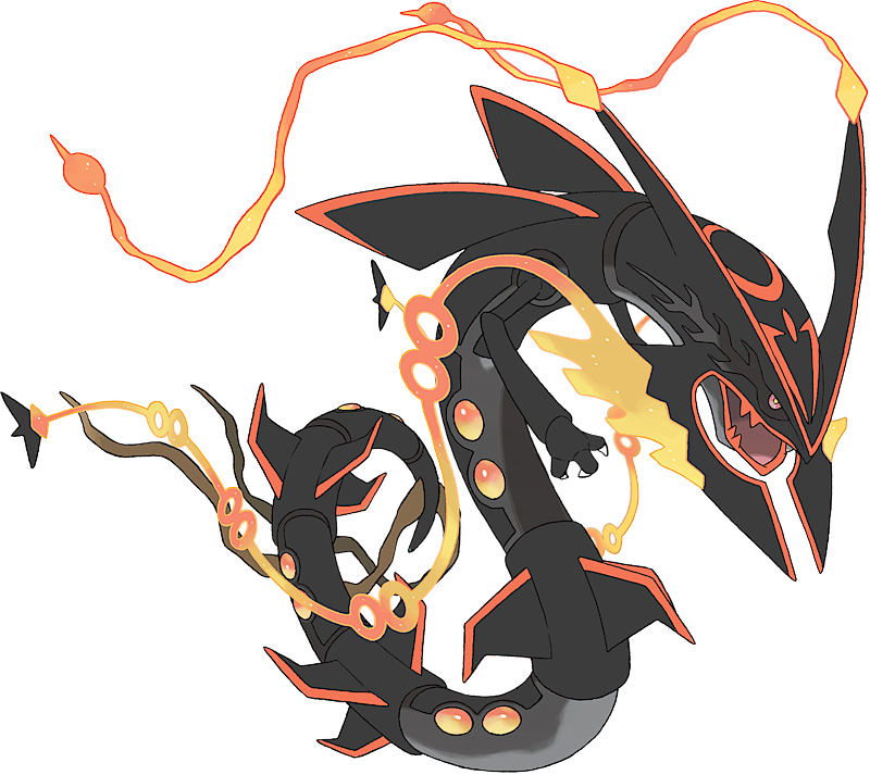 POKEMON mega RAYQUAZA BLACK
