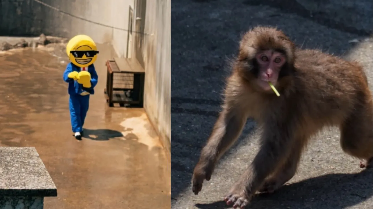 PUNCH MONKEY ICHIKAWA ZOO INTRUDER 1