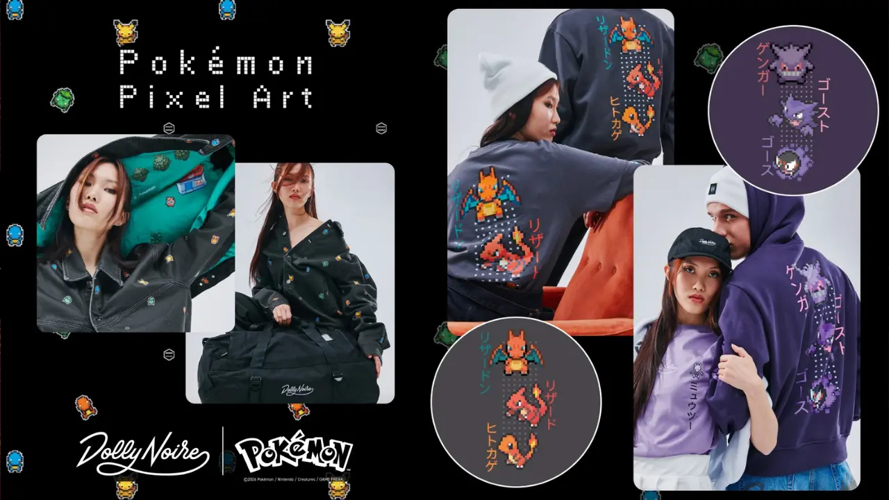 Pokémon and Dolly Noire Kanto Pixel Art 1