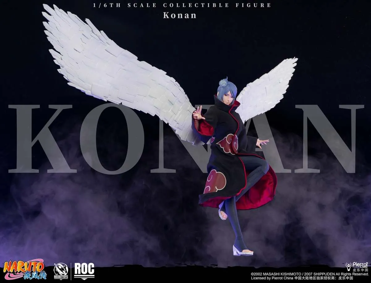 ROCKET TOYS Konan 16 Scale Action Figure naruto 13