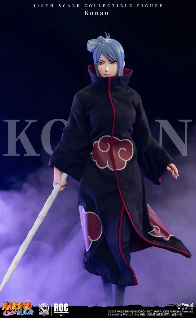 ROCKET TOYS Konan 16 Scale Action Figure naruto 4