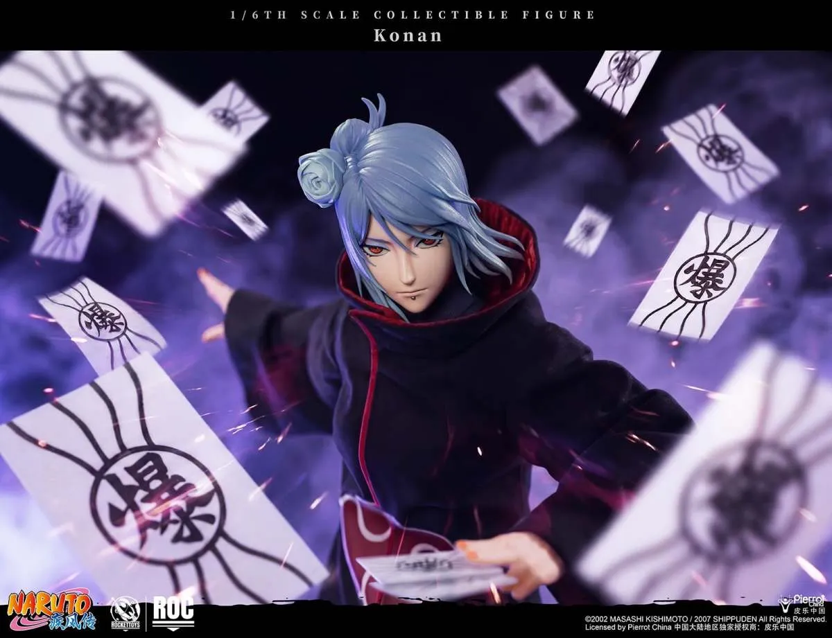 ROCKET TOYS Konan 16 Scale Action Figure naruto 7