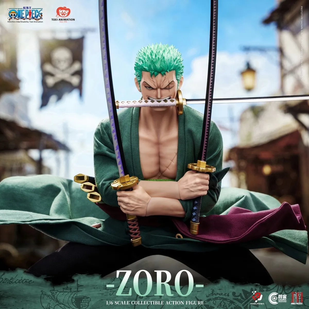 Roronoa Zoro 16 Scale Platinum Silicone jimei palace cosmic 1