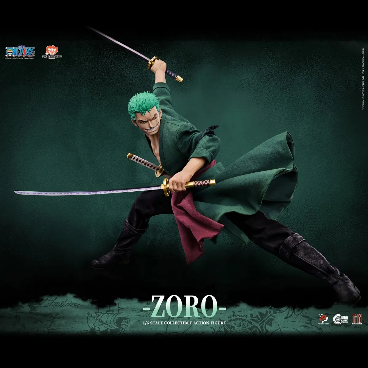 Roronoa Zoro 16 Scale Platinum Silicone jimei palace cosmic 2