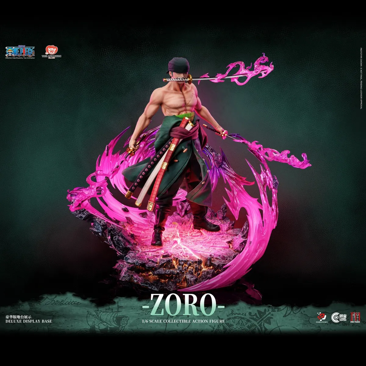 Roronoa Zoro 16 Scale Platinum Silicone jimei palace cosmic 6