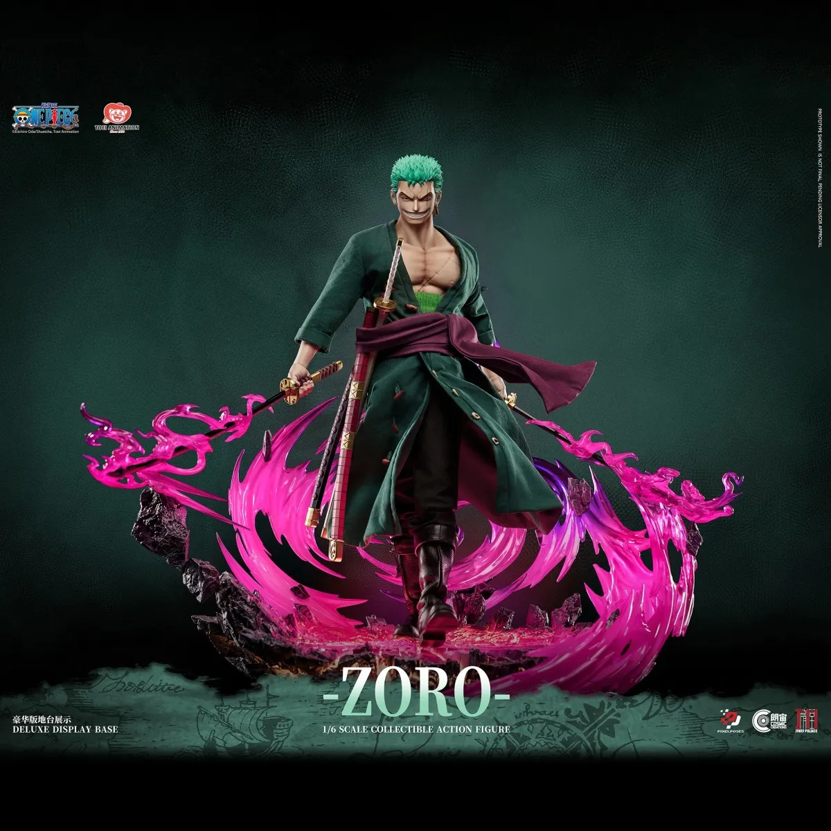 Roronoa Zoro 16 Scale Platinum Silicone jimei palace cosmic 7