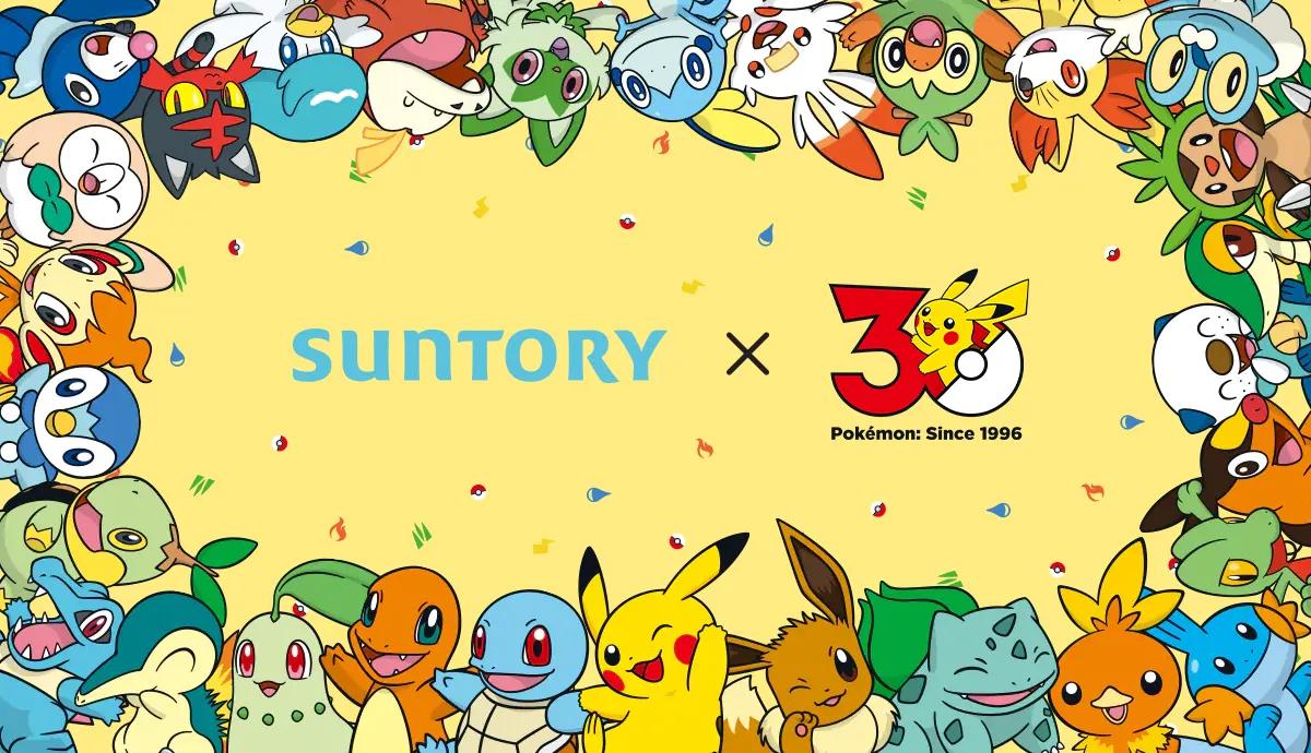 SUNTORY PEPSI POKEMON 30TH 1