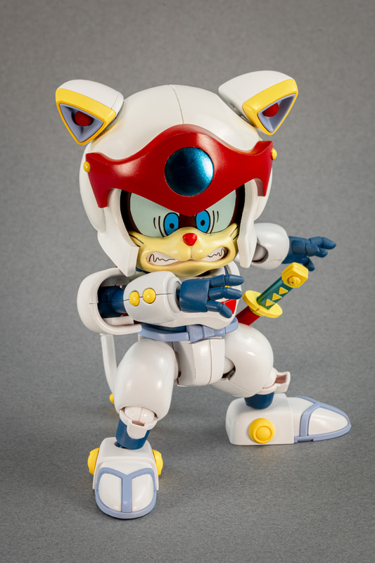 Samurai Pizza Cats Model Kit 10