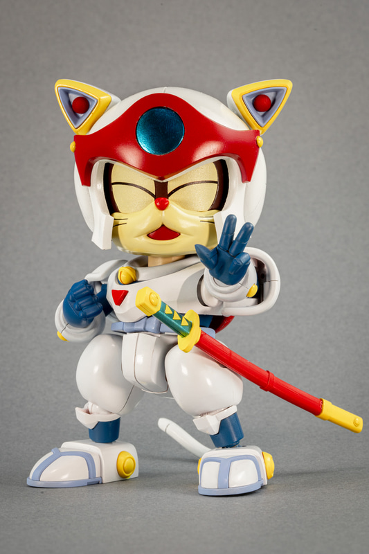 Samurai Pizza Cats Model Kit 13
