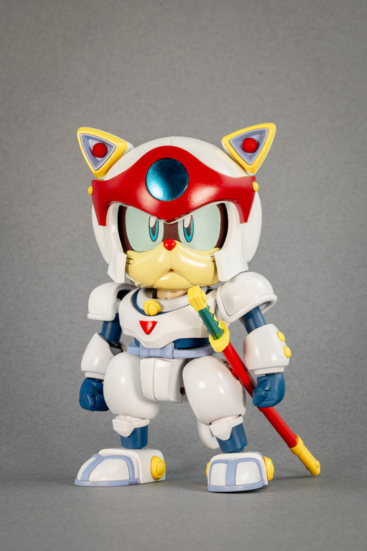Samurai Pizza Cats Model Kit 4