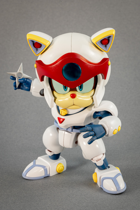 Samurai Pizza Cats Model Kit 7
