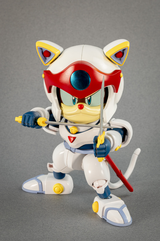 Samurai Pizza Cats Model Kit 8
