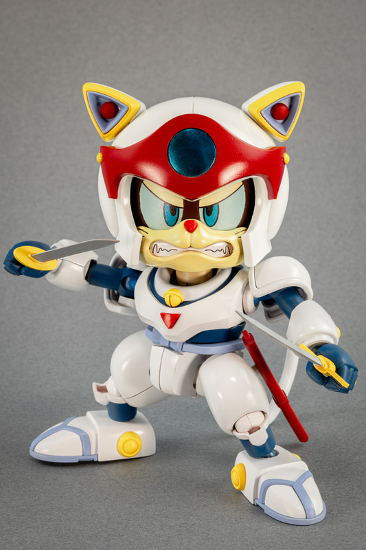 Samurai Pizza Cats Model Kit 9
