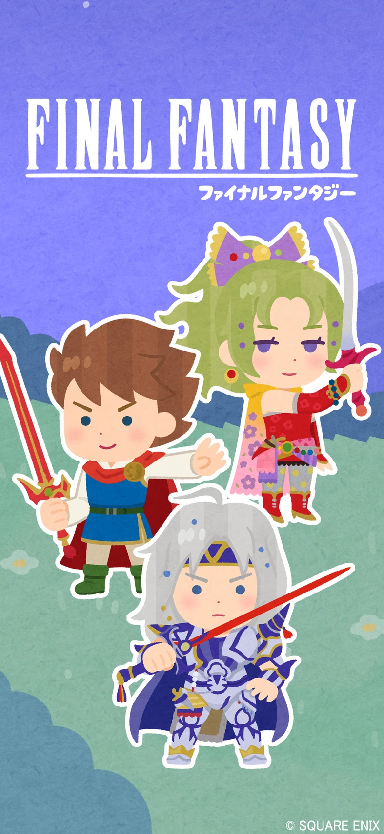 Takashi Mifune (Irasutoya) final fantasy art 2