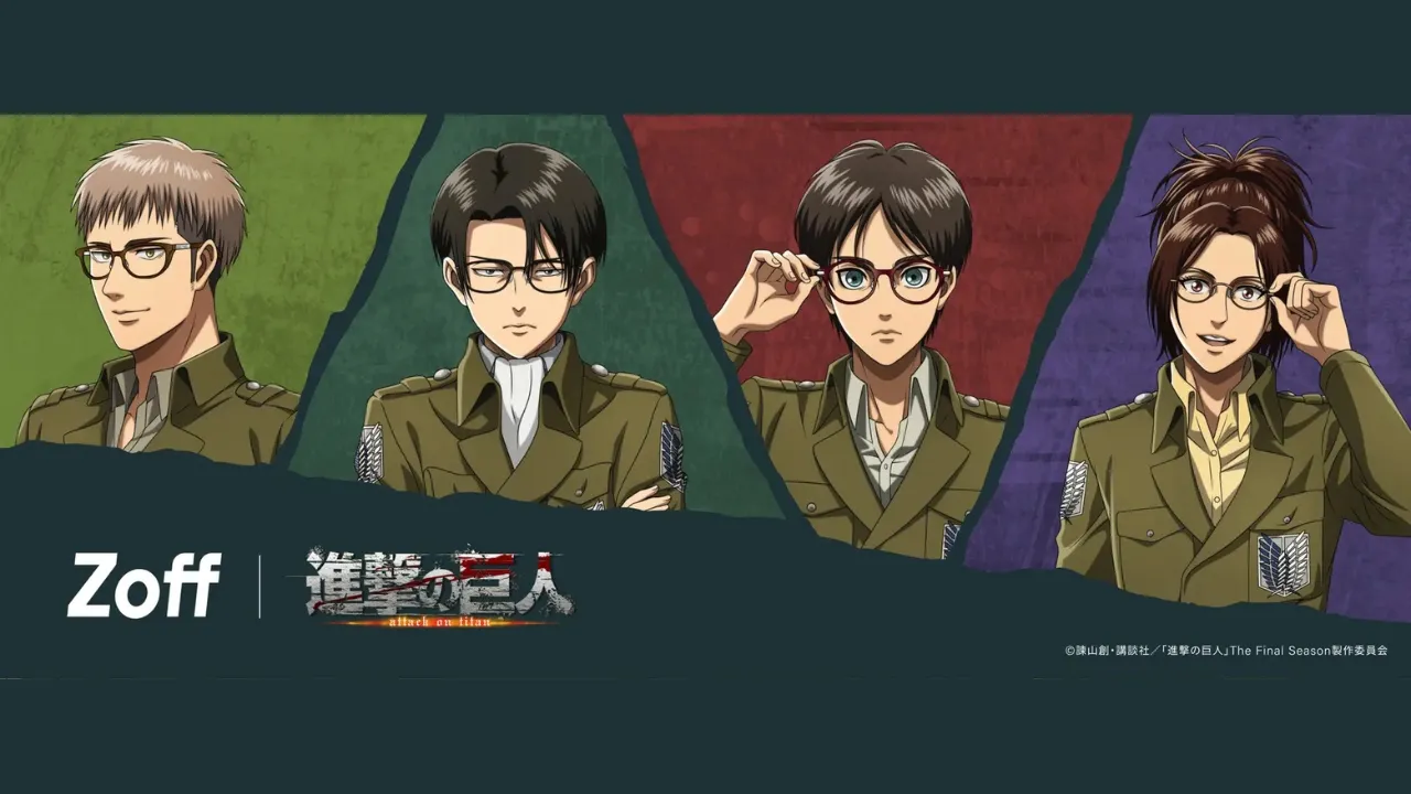 Zoff x Attack on Titan Collab Main