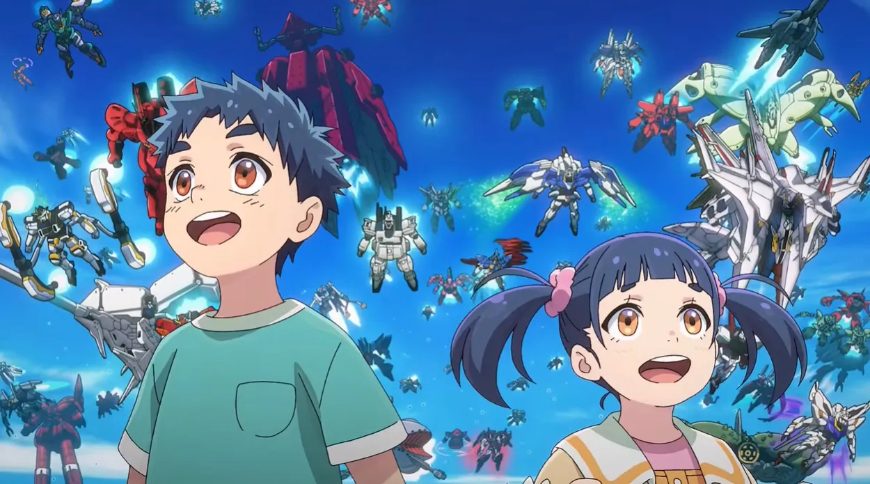 a boy with gundam video 2
