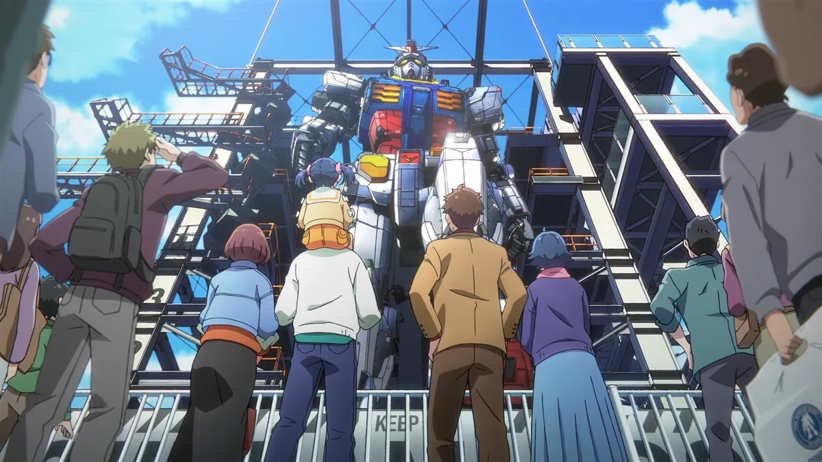 a boy with gundam video 3
