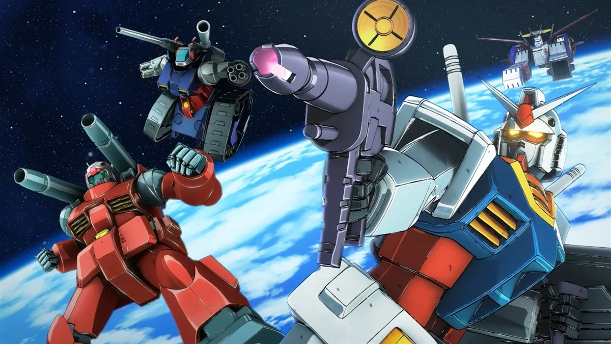 a boy with gundam video 4