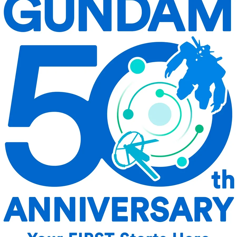 gundam 50th logo