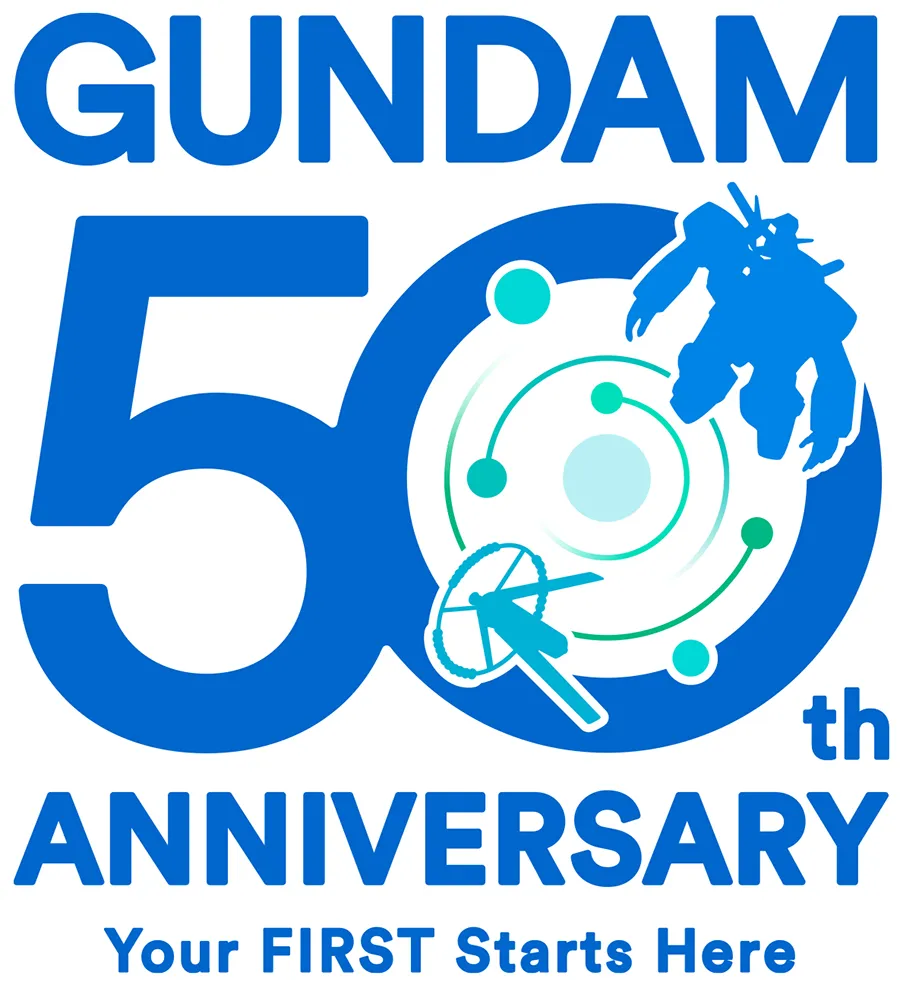 gundam 50th logo