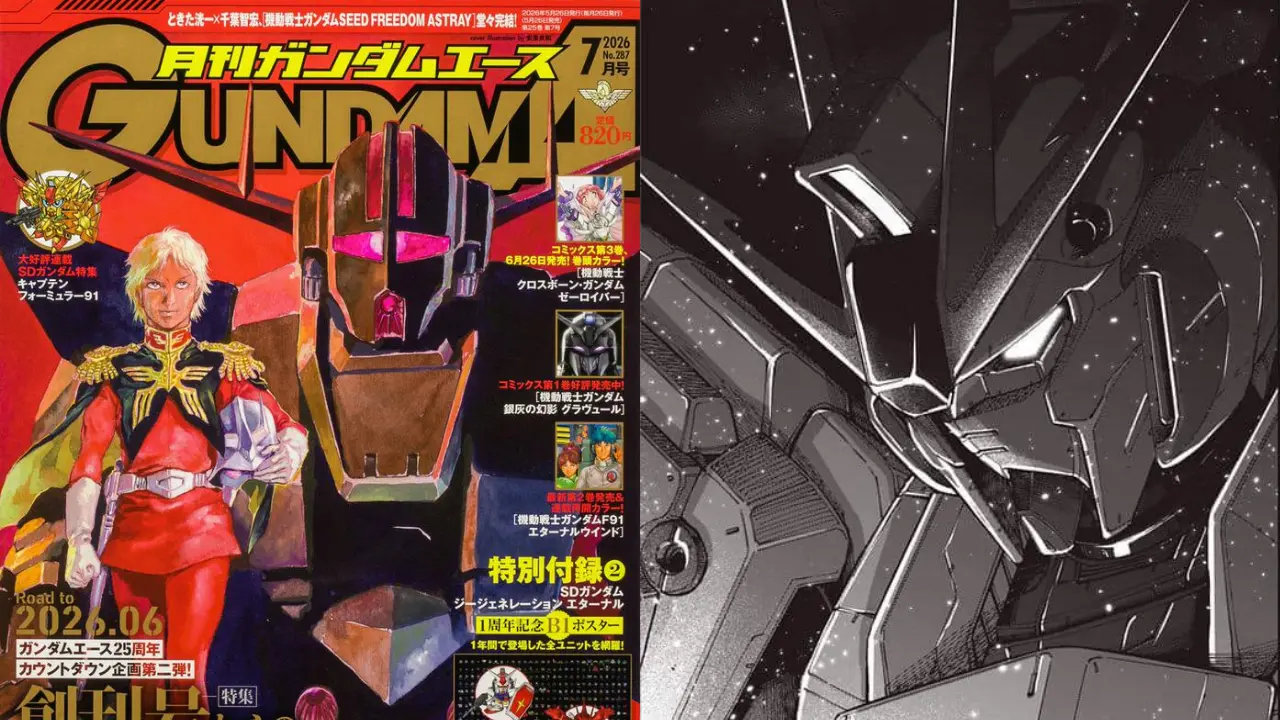 gundam ace 2 new mangas july 2026