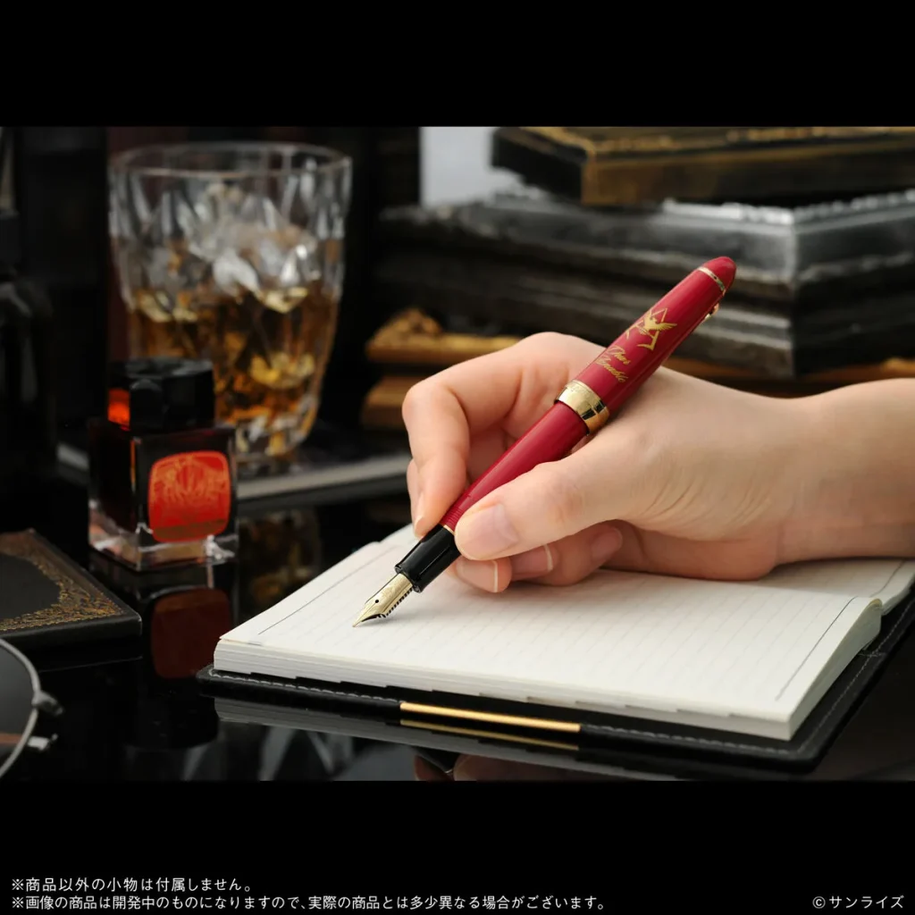 gundam char aznable fountain pen 8