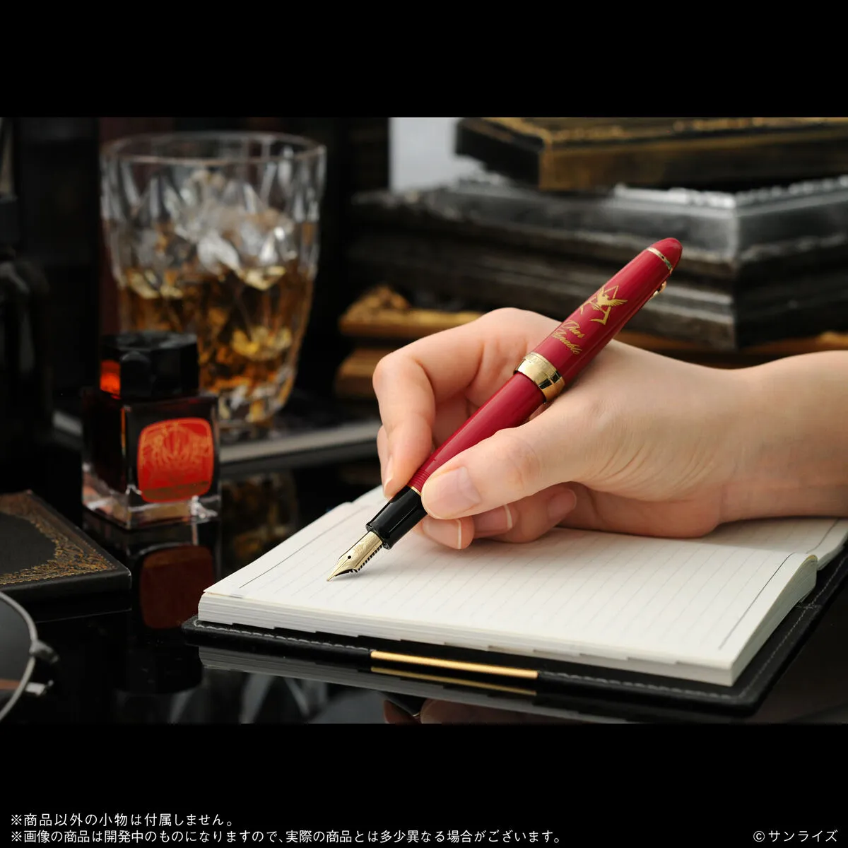 gundam char aznable fountain pen 8