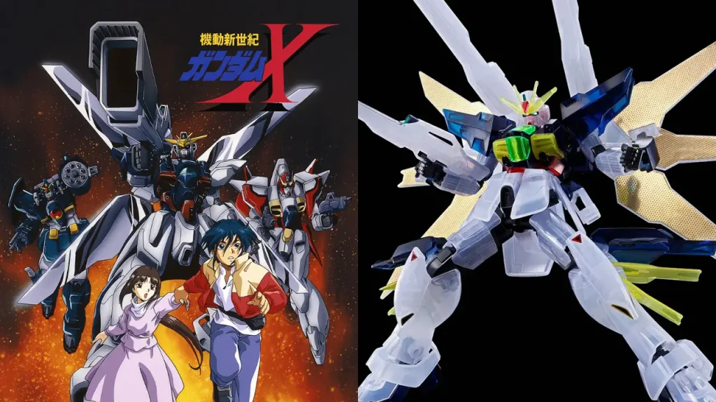 gundam double x clear color release