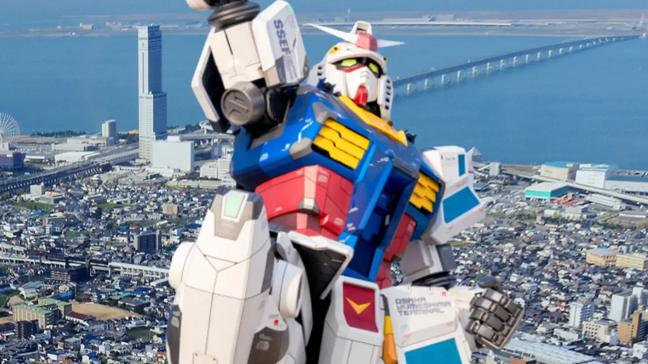 gundam statue izumisano