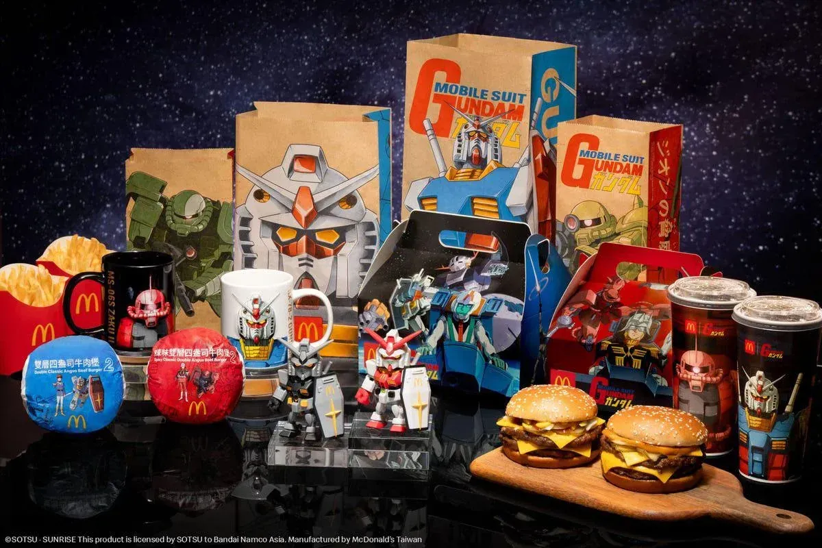 gundam taiwan mcdonalds6
