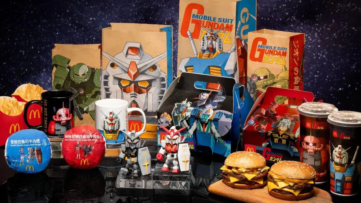 gundam taiwan mcdonalds7