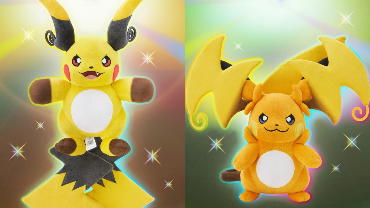 mega raichu plushies 0