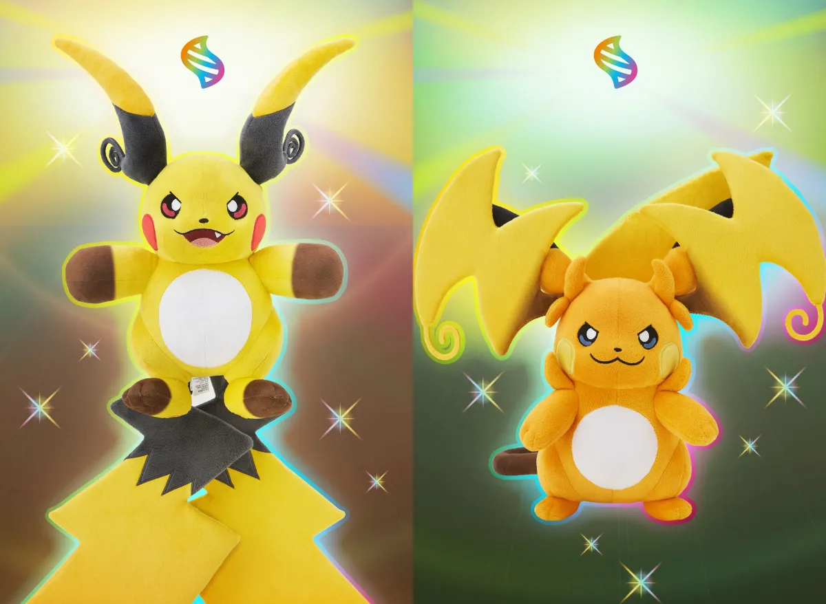 mega raichu plushies 11