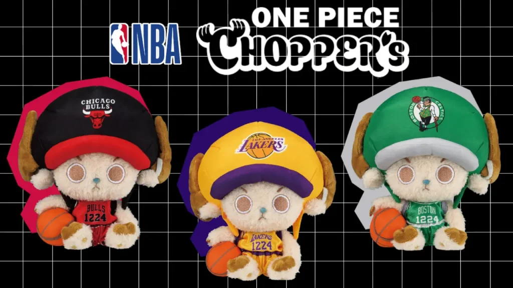 Re-Release Confirmed for Exclusive ONE PIECE x NBA Chopper Plushies