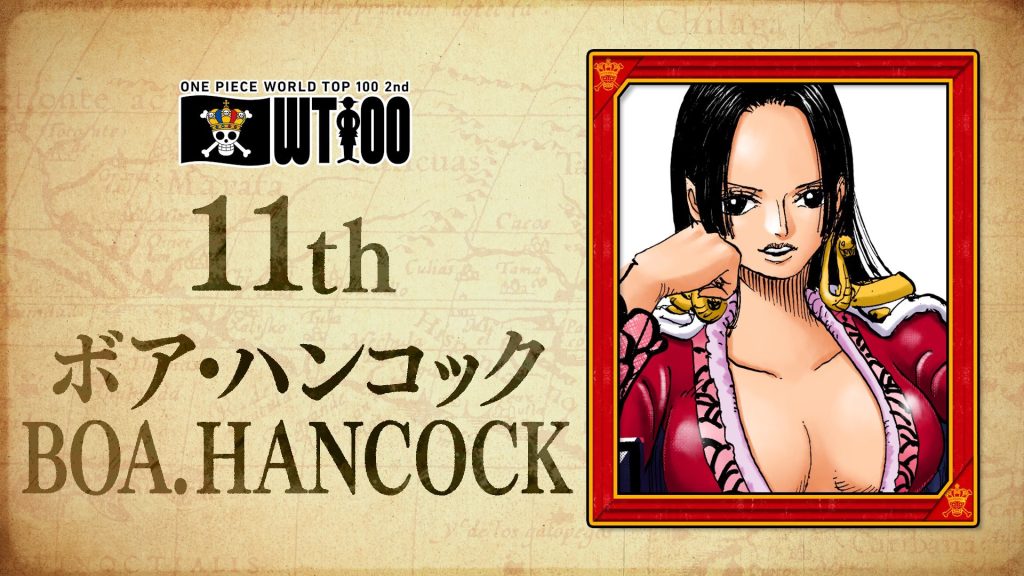 one piece top 100 boa