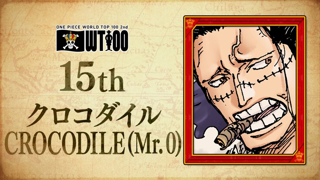 one piece top 100 crocodile