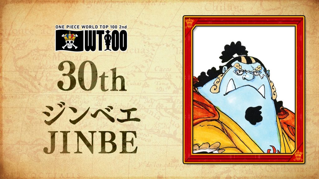 one piece top 100 jinbe