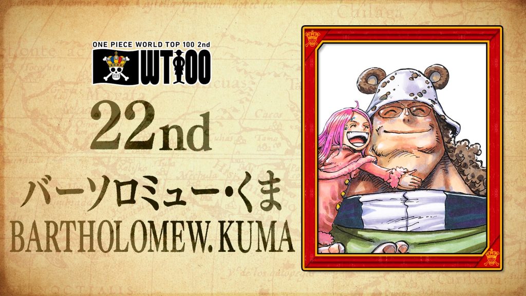 one piece top 100 kuma